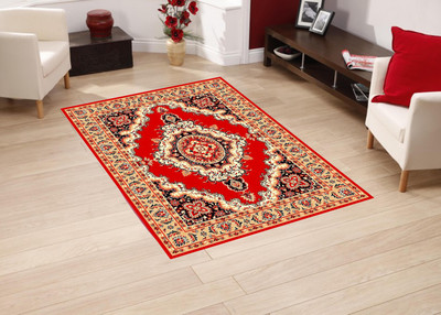 

Presto Red Polyester Carpet(90 cm X 150 cm)