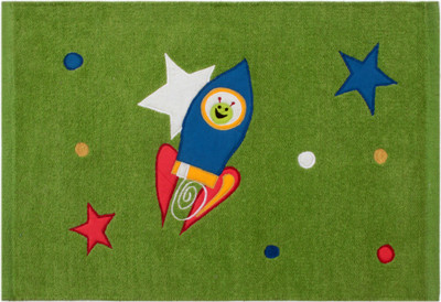 

Saral Home Green Cotton Area Rug(50 cm X 70 cm)