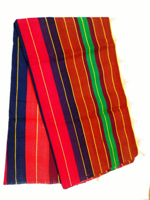 

Cotton Colors Multicolor Cotton Dhurrie(150 cm X 225 cm)