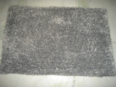 

Little Home Grey Cotton Polyester Blend Carpet(60 cm X 90 cm)