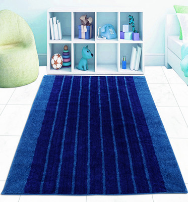 

Saral Home Blue Polyester Carpet(90 cm X 150 cm)