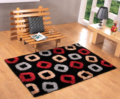 

Hand Tex Black Polyester Carpet(90 cm X 150 cm)