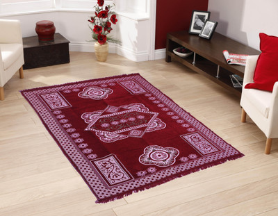 

Stop N Shop Multicolor Velvet Carpet(152 cm X 214 cm)