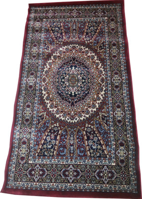 49% OFF on I.C Multicolor Wool Carpet(80 cm X 150 cm)