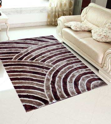 

Presto Brown Polyester Carpet(90 cm X 150 cm)