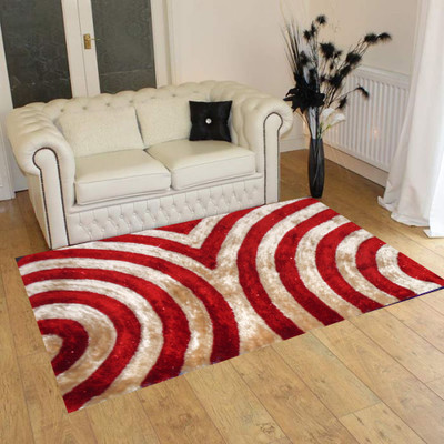 

Presto Red Polyester Carpet(90 cm X 150 cm)
