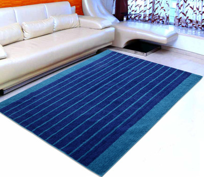 

Saral Home Blue Polyester Dhurrie(120 cm X 180 cm)