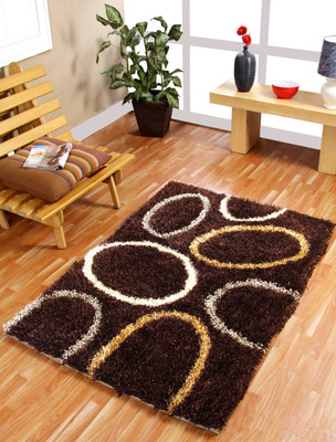 

MY HOUSE Multicolor Polyester Carpet(120 cm X 180 cm)