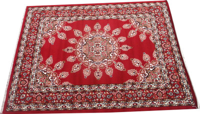 

Farhan Carpet Red Polypropylene Carpet(180 cm X 235 cm)