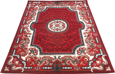 

Farhan Carpet Red Polypropylene Carpet(180 cm X 235 cm)