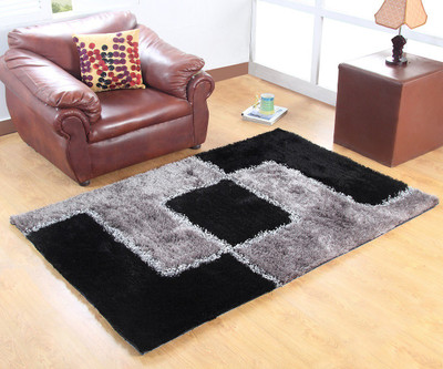 

Hand Tex Black Polyester Carpet(90 cm X 150 cm)