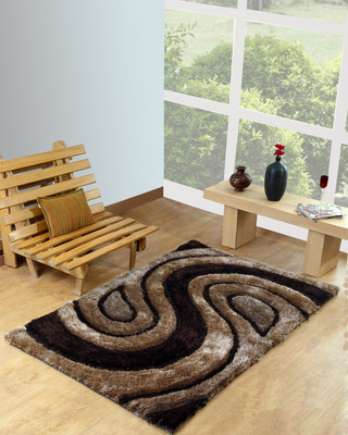 

MY HOUSE Multicolor Polyester Carpet(120 cm X 180 cm)