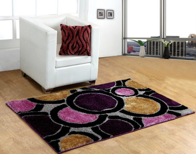 

Hand Tex Multicolor Polyester Carpet(120 cm X 180 cm)