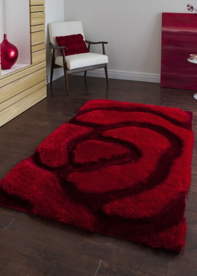 

Presto Red Polyester Carpet(180 cm X 270 cm)
