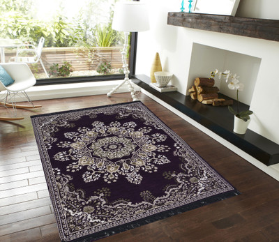 

Presto Purple Polyester Carpet(135 cm X 210 cm)