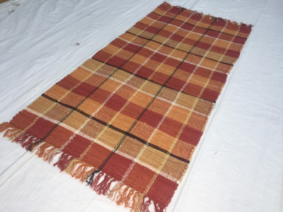 

Al-Falah Multicolor Cotton Area Rug(60 cm X 120 cm)