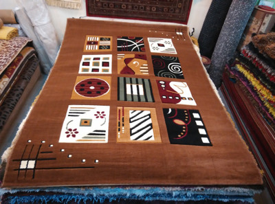 46% OFF on I.C Multicolor Wool Carpet(152 cm X 213 cm)