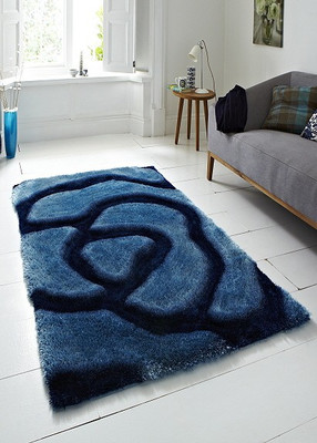 

Presto Blue Polyester Carpet(150 cm X 210 cm)