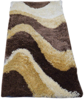 

Presto Brown Polyester Carpet(55 cm X 138 cm)