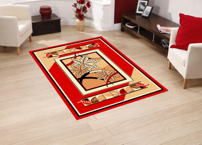 

Presto Red Polyester Carpet(180 cm X 235 cm)