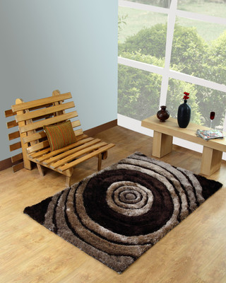 

MY HOUSE Multicolor Polyester Carpet(120 cm X 180 cm)