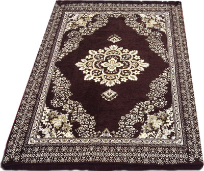 

F&DM Brown Chenille Carpet(140 cm X 218 cm)