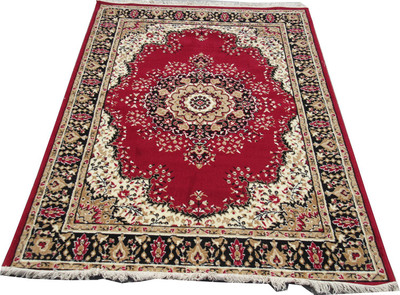 

Naz Carpet Red Polypropylene Carpet(180 cm X 240 cm)
