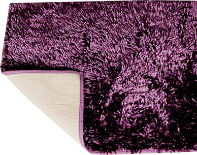 

RITIKA CARPET Purple Polyester Runner(55 cm X 135 cm)