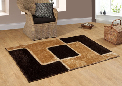 

Excel Bazaar Multicolor Polyester Area Rug(120 cm X 180 cm)