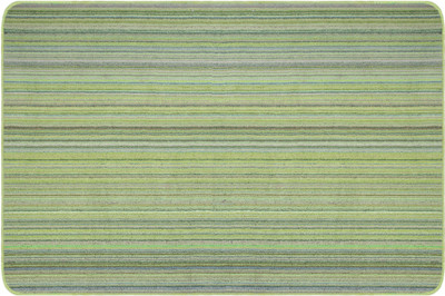 Saral Home Green Polyester Dhurrie(4 ft,  X 6 ft, Rectangle)