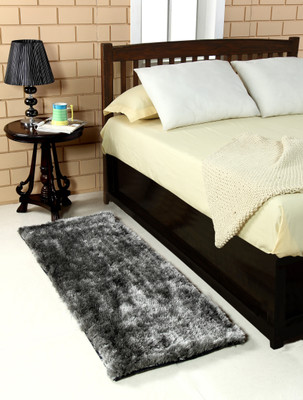 

MY HOUSE Grey Polyester Runner(56 cm X 145 cm)
