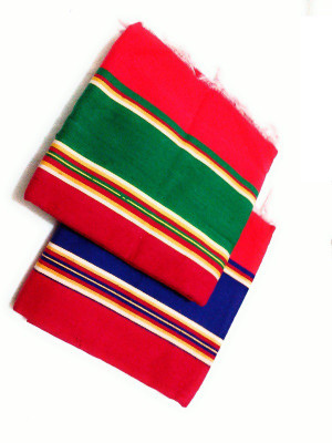 

Cotton Colors Multicolor Cotton Carpet(34 cm X 78 cm)
