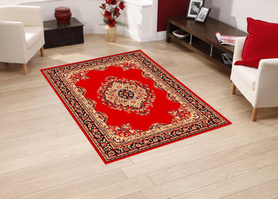 

Presto Red Polyester Carpet(180 cm X 235 cm)