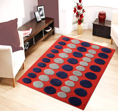 

Saral Home Red Polyester Carpet(120 cm X 180 cm)