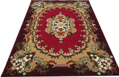 

Carpet Zenliza Maroon Polypropylene Carpet(180 cm X 240 cm)
