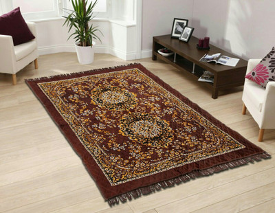 

Cheestar Brown Cotton Carpet(121 cm X 183 cm)