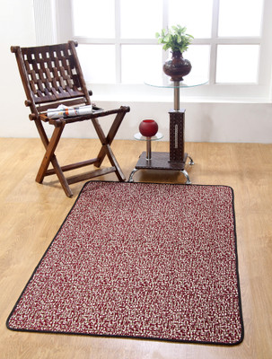 

MY HOUSE Multicolor Polyester Area Rug(90 cm X 150 cm)