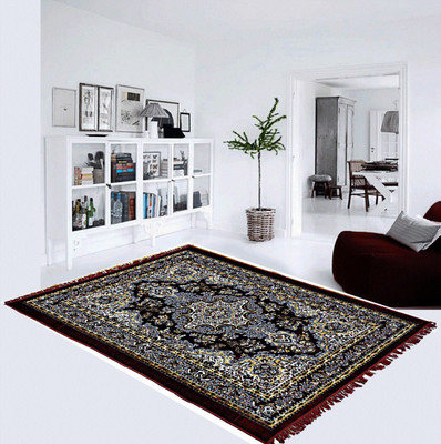 

Superb Furnishings Maroon Cotton Polyester Blend Carpet(152 cm X 213 cm)