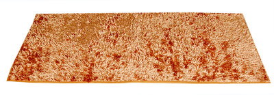 RITIKA CARPET Gold Polyester Runner(55 cm X 135 cm)