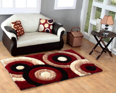 

Skytex Multicolor Cotton Polyester Blend Carpet(90 cm X 150 cm)