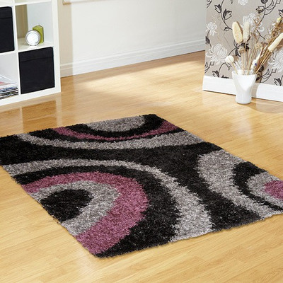 

Presto Pink Polyester Area Rug(180 cm X 270 cm)