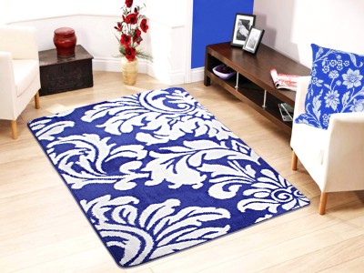 

Saral Home Blue Polyester Carpet(120 cm X 180 cm)