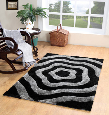 

MY HOUSE Multicolor Polyester Carpet(120 cm X 180 cm)