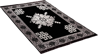 

Countingbeds Black Chenille Carpet(214 cm X 153 cm)