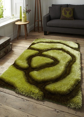 

Presto Green Polyester Carpet(150 cm X 210 cm)