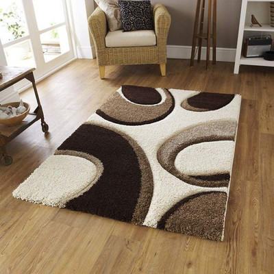 

Presto Brown Polyester Carpet(120 cm X 180 cm)