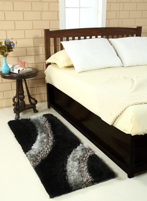 

MY HOUSE Black Polyester Runner(56 cm X 145 cm)