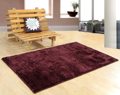 

Hand Tex Lavender Polyester Carpet(90 cm X 150 cm)
