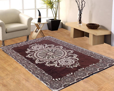 

iTrend India Brown Velvet Carpet(137 cm X 213 cm)
