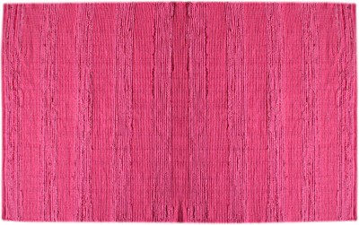 

Saral Home Pink Cotton Area Rug(90 cm X 150 cm)